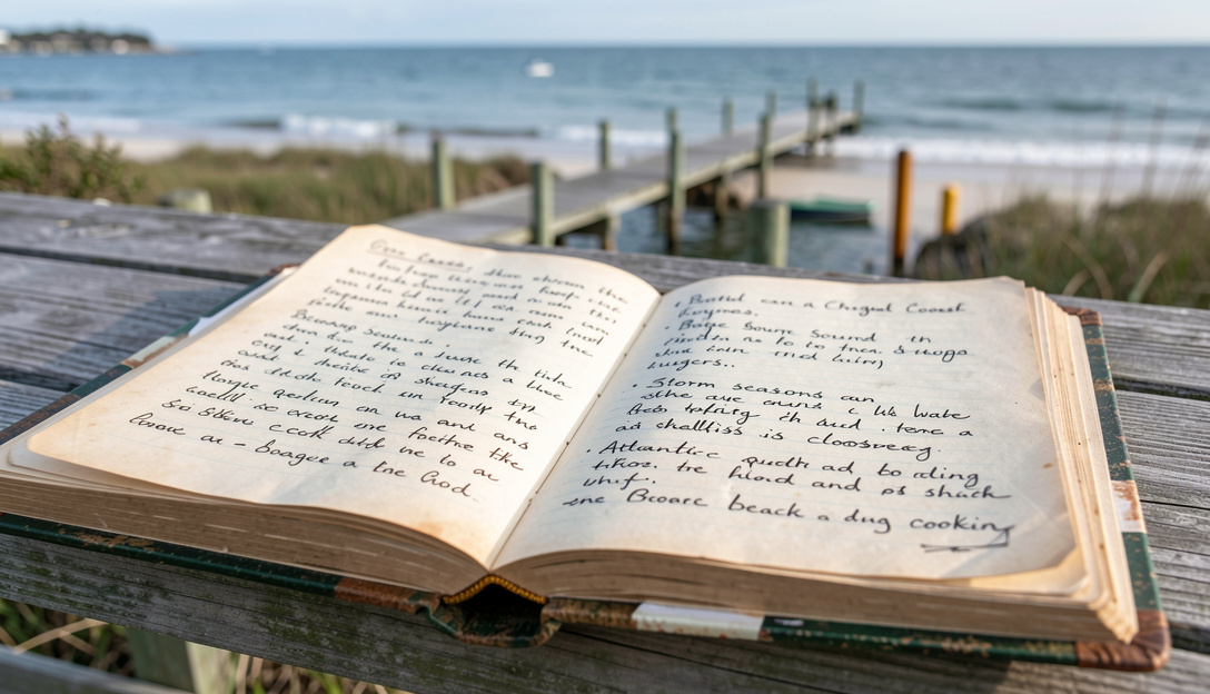 ledger on Bogue Sound